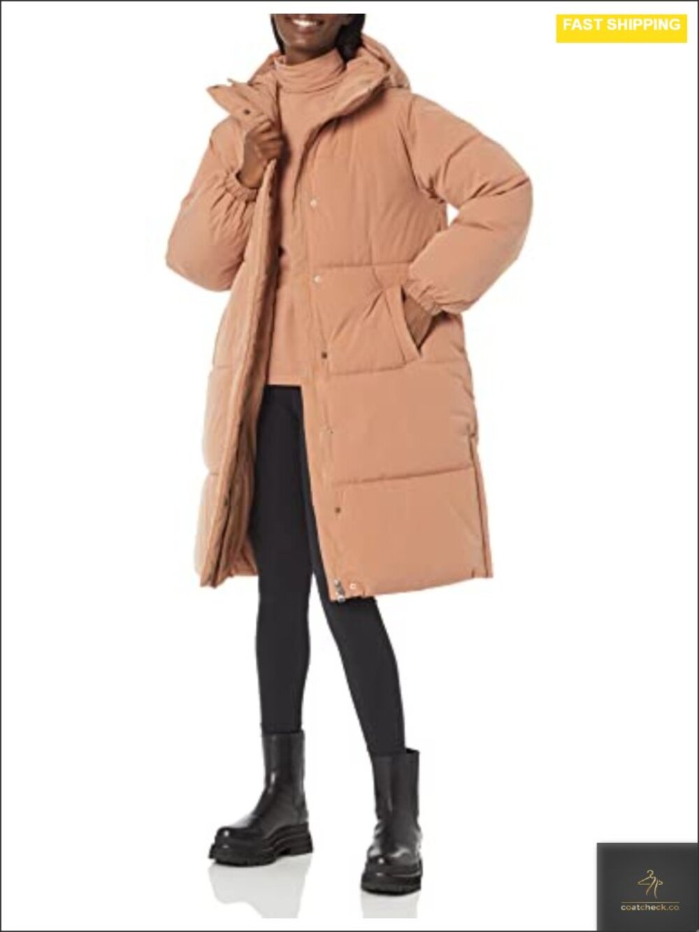 Oversized Long Hooded Insulated Puffer Jacket Plus Size